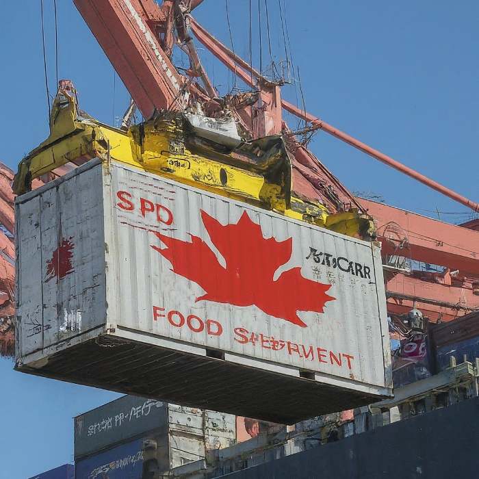 ارسال مواد غذایی به کانادا